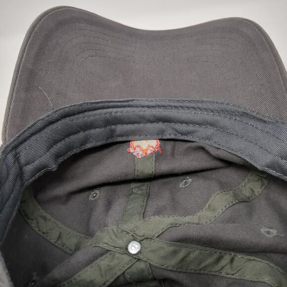 North & Acrux Slideback Baseball Cap Gray One Size Adjustable Cotton Embroidered - Picture 8 of 9